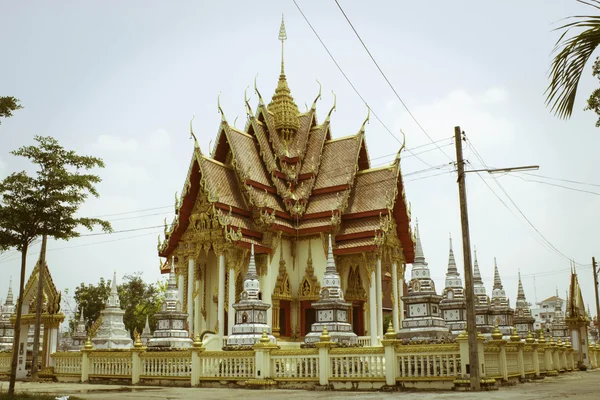Igrejas Templo Ubonratchathani Tailândia em abril 5, 2015 — Fotografia de Stock