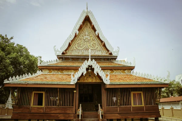 Lugares de culto e arte do templo da Tailândia Yasothon, Tailândia — Fotografia de Stock