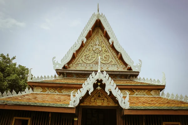 Yasothon, Thaiföld Thaiföld istentisztelet és a templom művészeti nevezetességei — Stock Fotó
