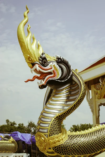 Lugares de culto e arte do templo da Tailândia Yasothon, Tailândia — Fotografia de Stock