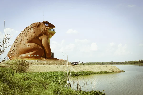 Park toads and model rocket festival Yasothon,Thailand — Stock Photo, Image