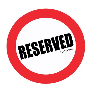 Beyaz üzerine siyah damga metni saklıdır