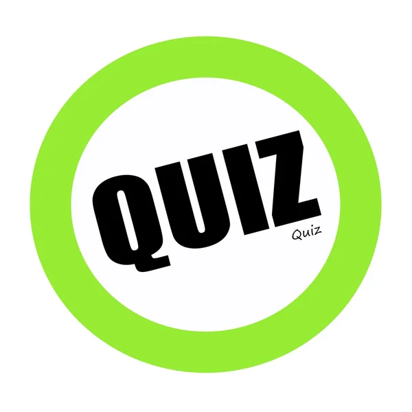 Yeşil siyah damga metni quiz 