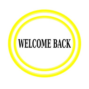 Arka siyah Damga metni beyaz kağıt üzerinde hoşgeldiniz