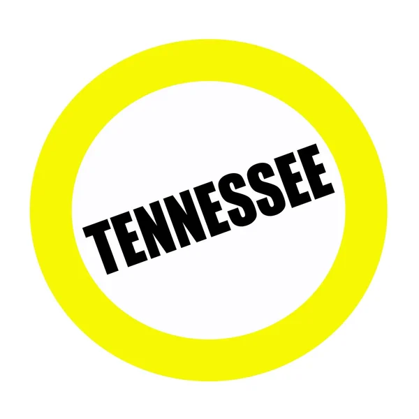 TENNESSEE black stamp text on white — Stock Photo, Image