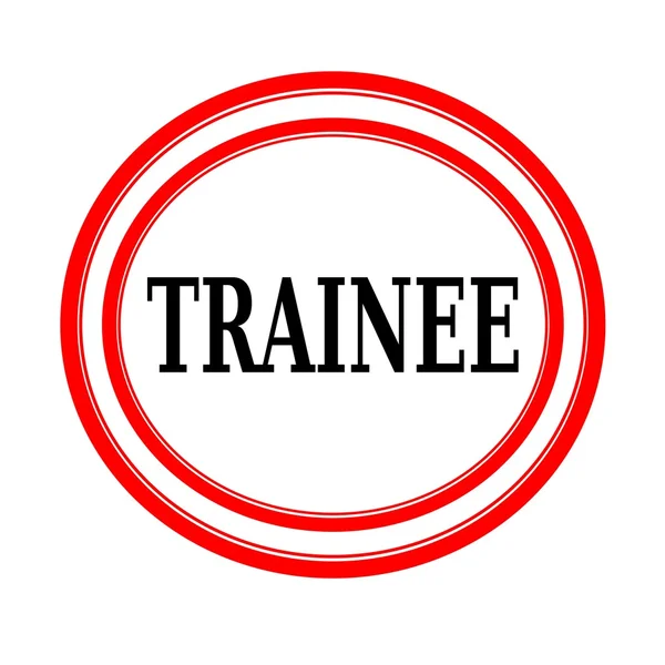 TRAINEE black stamp text on white backgroud — Stock Photo, Image