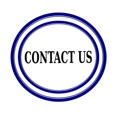 Beyaz kağıt üzerinde siyah damga metni iletişim