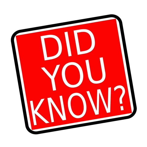 Kırmızı zemin üzerine beyaz damga metni biliyor mu