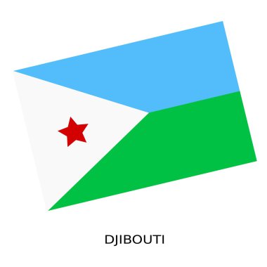 Cibuti Ulusal Bayrağı