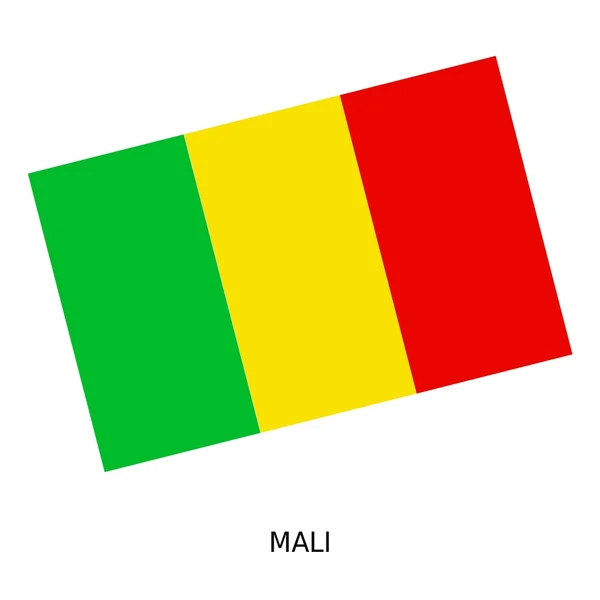 National flag of Mali — 图库照片