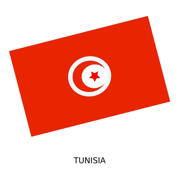 Bandiera nazionale Tunisia — Foto Stock