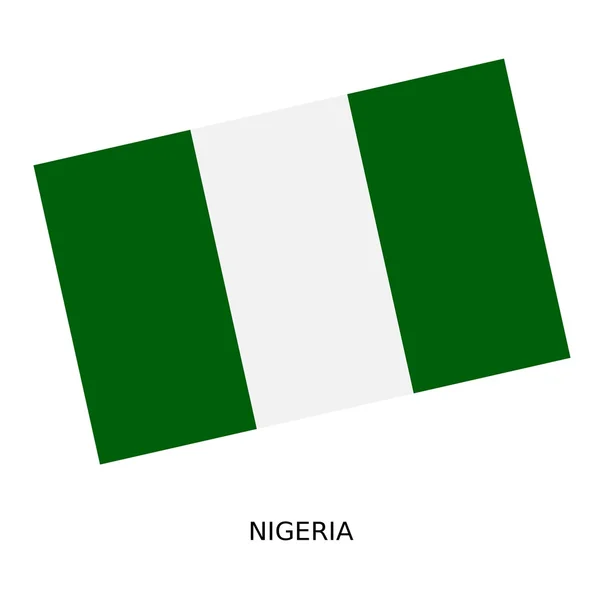 Nationalflagge Nigerias — Stockfoto