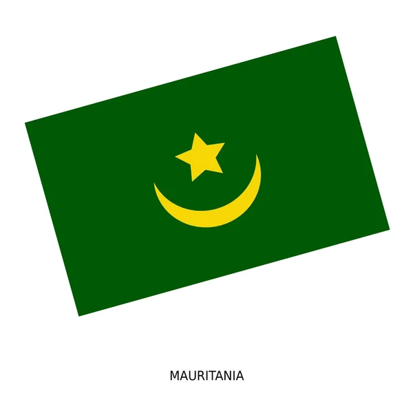 Bandiera nazionale della Mauritania — Foto Stock