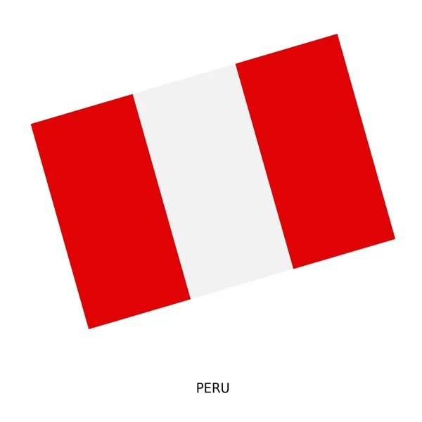 Εθνική σημαία του Περού — Φωτογραφία Αρχείου