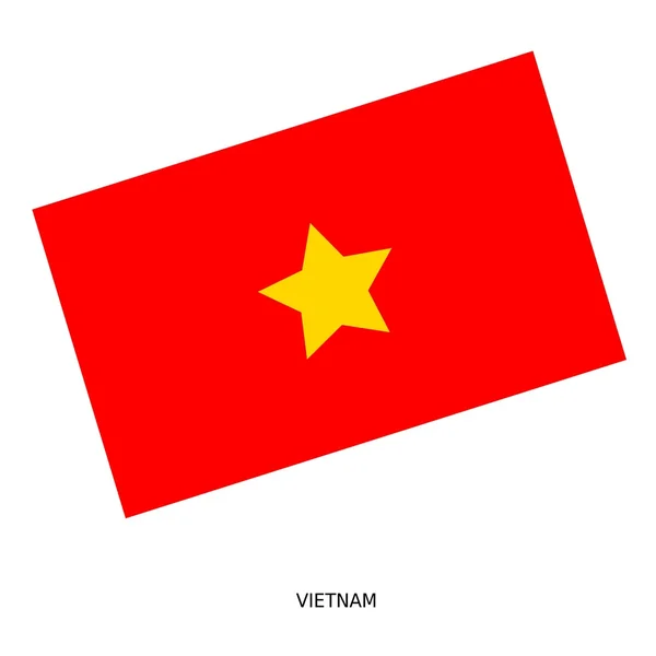 Nationella flagga vietnam — Stockfoto