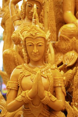 Mum Festivali Ubon Ratchathani, Tayland - 2 Ağustos: 