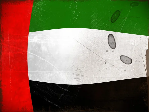 아랍에미리트의 국기 — 스톡 사진