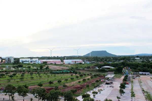 Thep Sathit 17 August 2015:" Thep Sathit View" Chaiyaphum Thailand — Stock Photo, Image