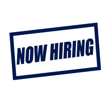 Şimdi blueblack Damga metni beyaz Kiralama