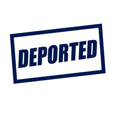 sınır dışı blueblack Damga metni beyaz