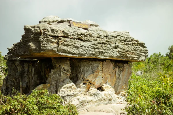 Pa Hin Ngam 18 augustus 2015: "Schoonheid stone" Chaiyaphum Thailand — Stockfoto