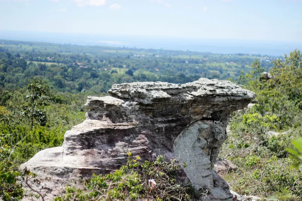 Pa Hin Ngam 18 augustus 2015: "Schoonheid stone" Chaiyaphum Thailand — Stockfoto