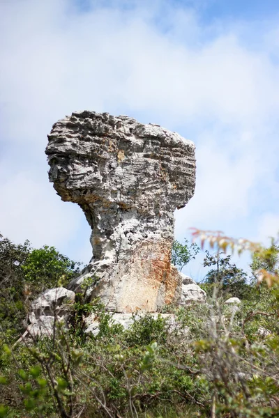 Pa Hin Ngam 18 augustus 2015: "Schoonheid stone" Chaiyaphum Thailand — Stockfoto