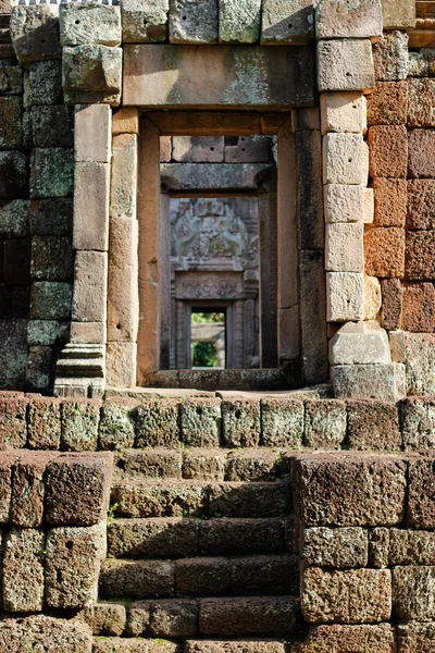 Prasat Phanom Rung 18 Agosto 2015: "Stone Castle Art" Buriram Tailândia — Fotografia de Stock