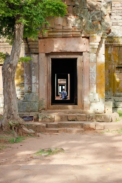 Prasat Phanom Rung 18 August 2015:"Stone castle Art"Buriram Thailand — Stock Photo, Image