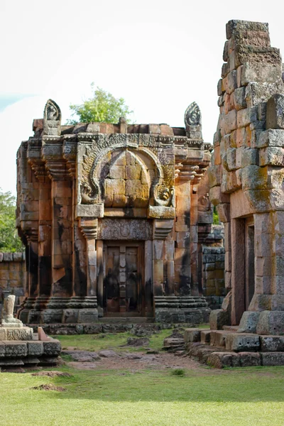 Prasat Phanom Rung 18 augustus 2015: "Stone kasteel Art" Buriram Thailand — Stockfoto