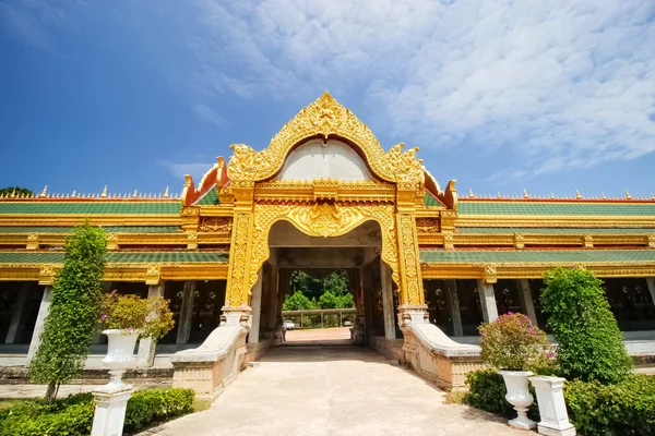 WatPanamtip 16 Outubro 2015: "Tailândia templo arte e arquitetura" Roi Et Tailândia — Fotografia de Stock