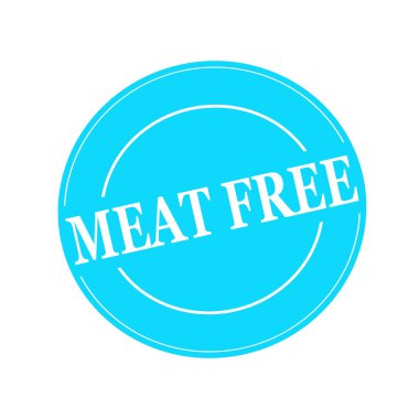 et ücretsiz beyaz damga metni üzerinde mavi arka plan üzerinde daire