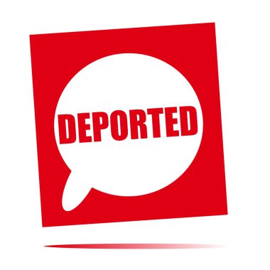 sınır dışı konuşma balonu simgesinin