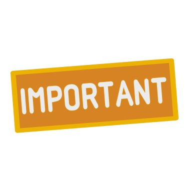 dikdörtgen işaretler önemli ifadeler