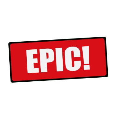 Epik açıklamalarıyla dikdörtgen işaretleri