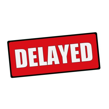 Dikdörtgen işaretlerine ifadeler gecikmeli