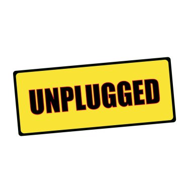 Dikdörtgen işaretleri Unplugged açıklamalarıyla