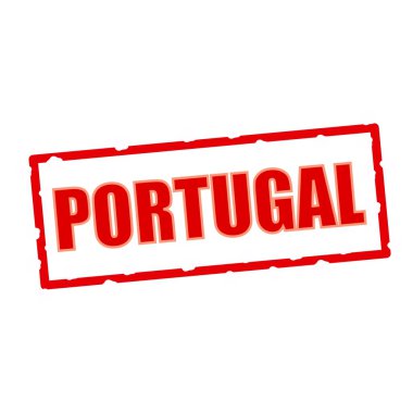 Yontmataş dikdörtgen işaretleri Portekiz açıklamalarıyla