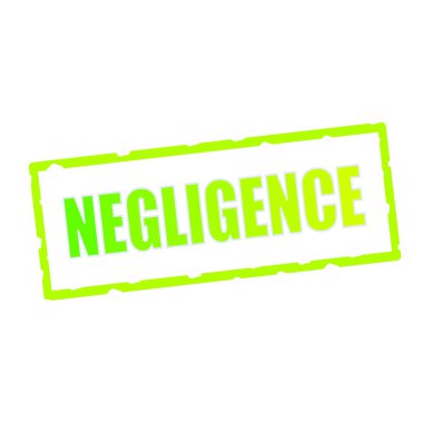 İhmal açıklamalarıyla yontma yeşil dikdörtgen işaretleri