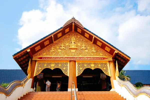 Wat-Banden 17 dezembro 2015: "Tailândia templo arte" Chiang Mai Tailândia — Fotografia de Stock