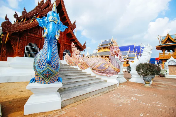 Wat-Banden 17 décembre 2015 : "Thailand temple art" Chiang Mai Thaïlande — Photo