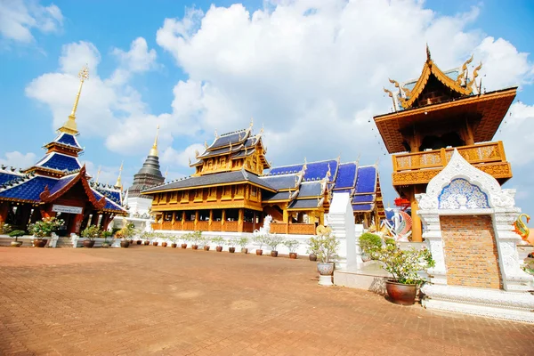 Wat-Banden 17 dezembro 2015: "Tailândia templo arte" Chiang Mai Tailândia — Fotografia de Stock