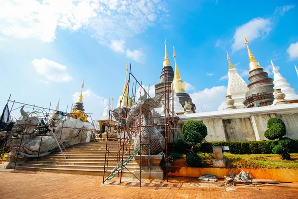 Wat-Banden 17 diciembre 2015: "Tailandia arte templo" Chiang Mai Tailandia —  Fotos de Stock