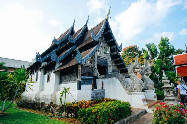 Watchediluang 18 December 2015:"Thailand temple art " Chiang Mai Thailand — Stock Photo, Image