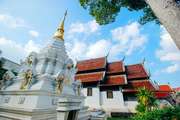 Watchediluang 18 dezembro 2015: "Tailândia templo arte" Chiang Mai Tailândia — Fotografia de Stock