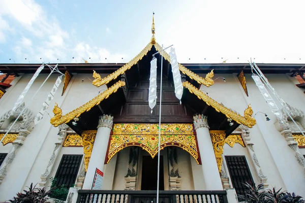 Watchediluang 18 dicembre 2015: "Thailand temple art" Chiang Mai Thailandia — Foto Stock