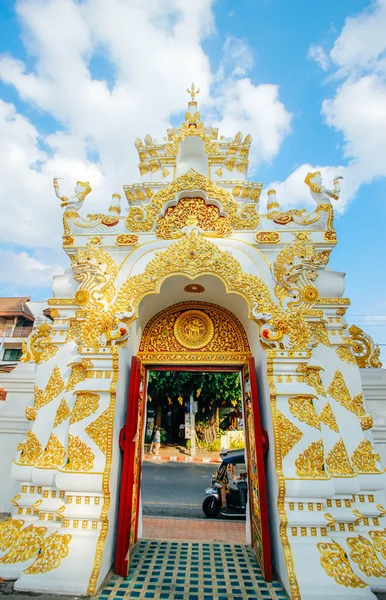 Watchediluang 18 diciembre 2015: "Tailandia arte templo" Chiang Mai Tailandia — Foto de Stock