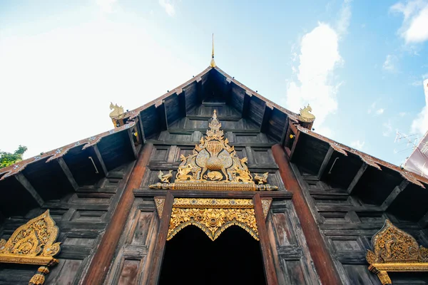 Wat-pantao 18 dezembro 2015: "Tailândia templo arte" Chiang Mai Tailândia — Fotografia de Stock