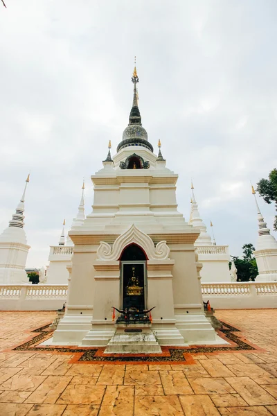 Wat-suandok 19 de diciembre de 2015: "Tailandia arte templo" Chiang Mai Tailandia — Foto de Stock