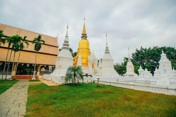 Wat-suandok 19 grudnia 2015 r.: "Tajlandii świątyni sztuki" Tajlandia Chiang Mai — Zdjęcie stockowe